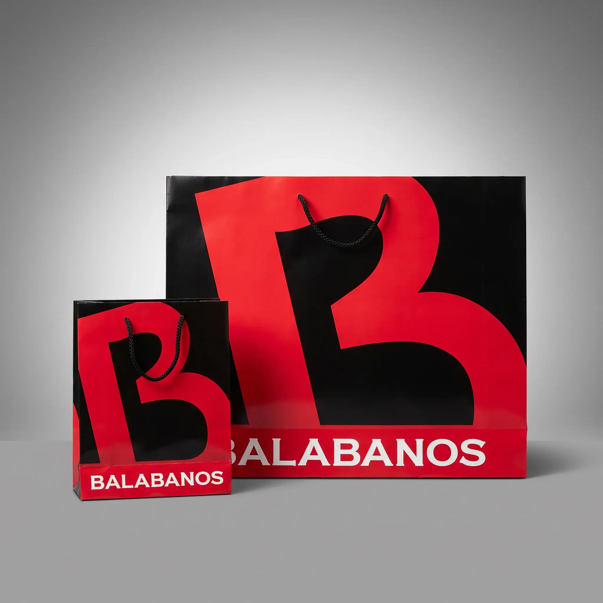 Χάρτινη σακούλα για ανδρικό κατάστημα — Balabanos | Laderos Bags