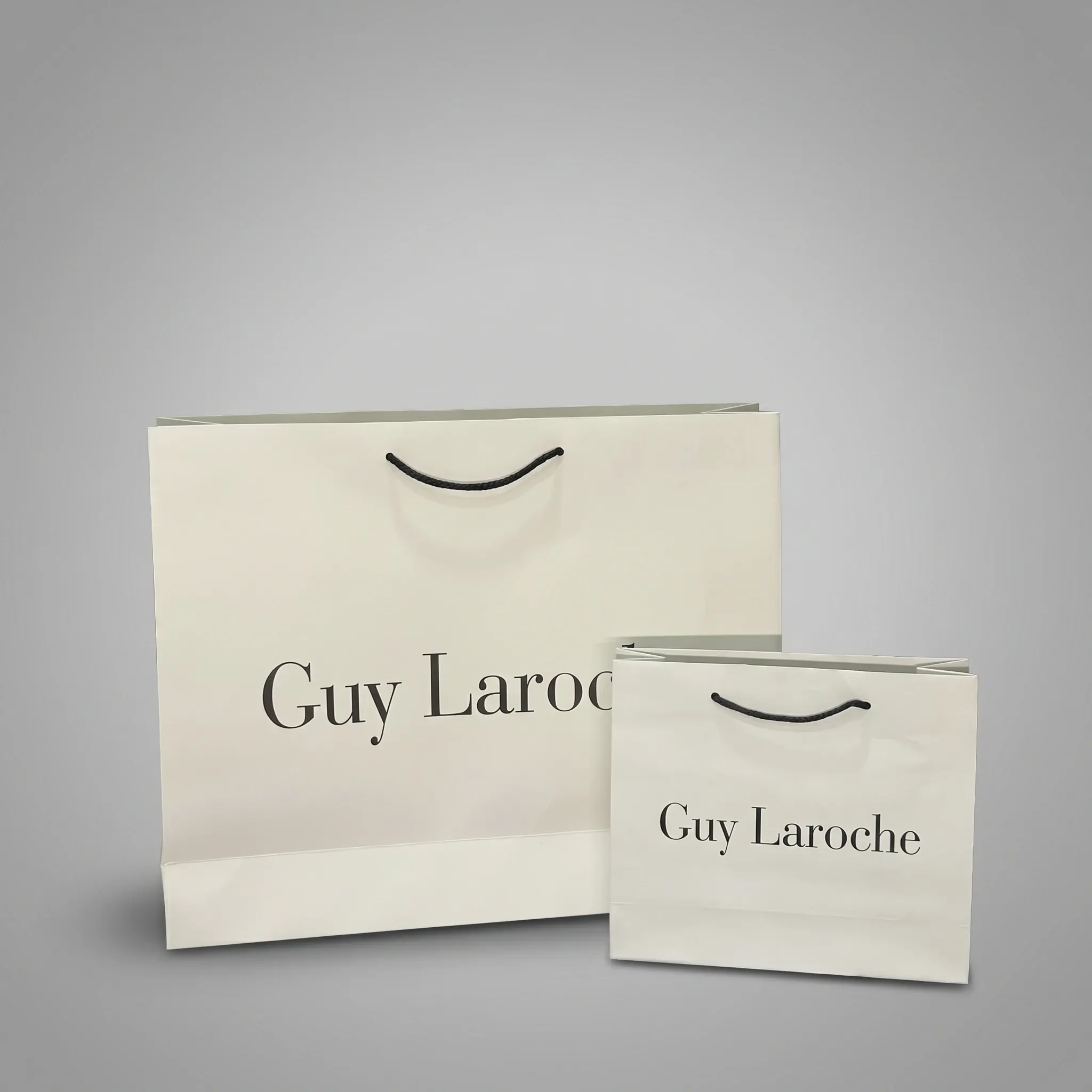 Χάρτινη σακούλα για ανδρικό κατάστημα — Guy Laroche | Laderos Bags