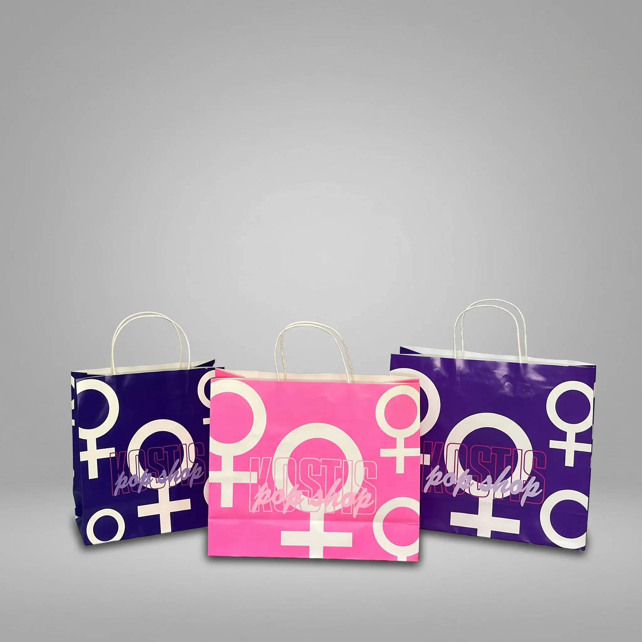 Οικολογική χάρτινη σακούλα — Kostis Shop | Laderos Bags