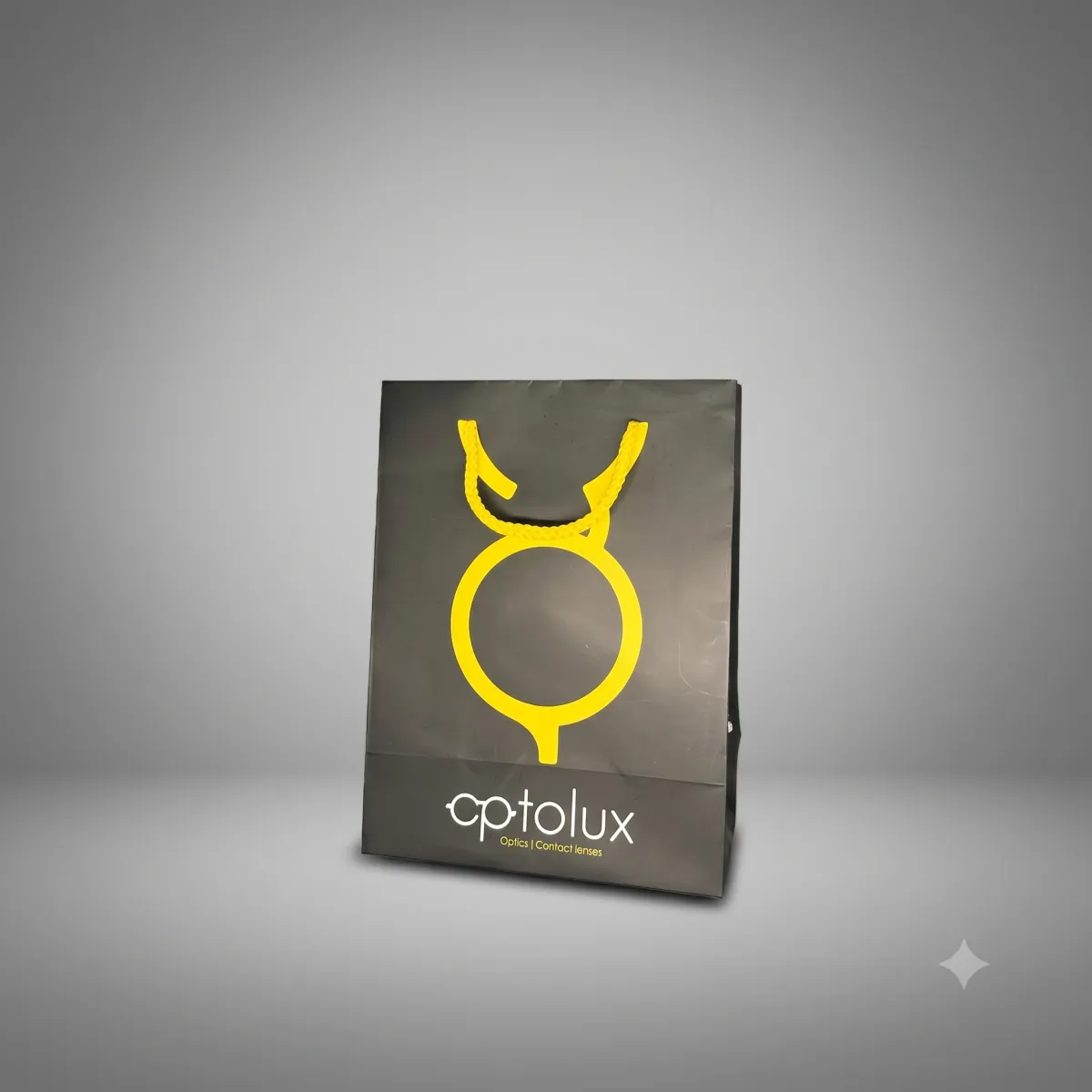 Paper bag for optical store — Optolux | Laderos Bags