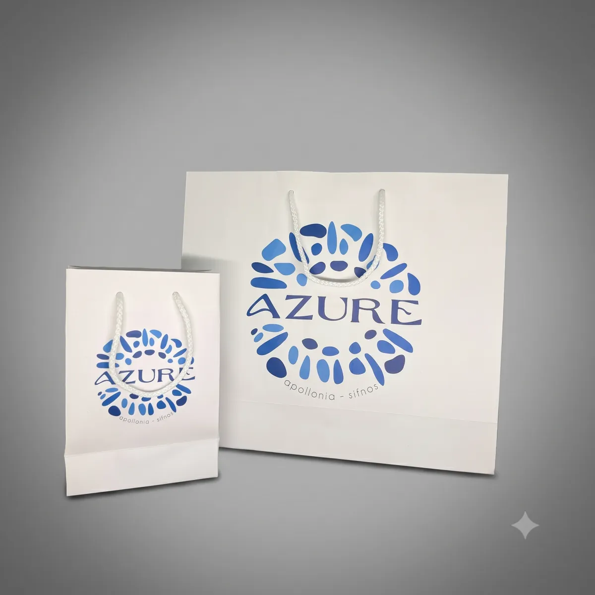 Paper bag for kids store — Azure | Laderos Bags