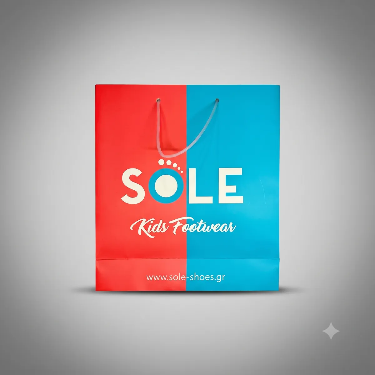 Paper bag for kids store — Sole Kids Footwear | Laderos Bags