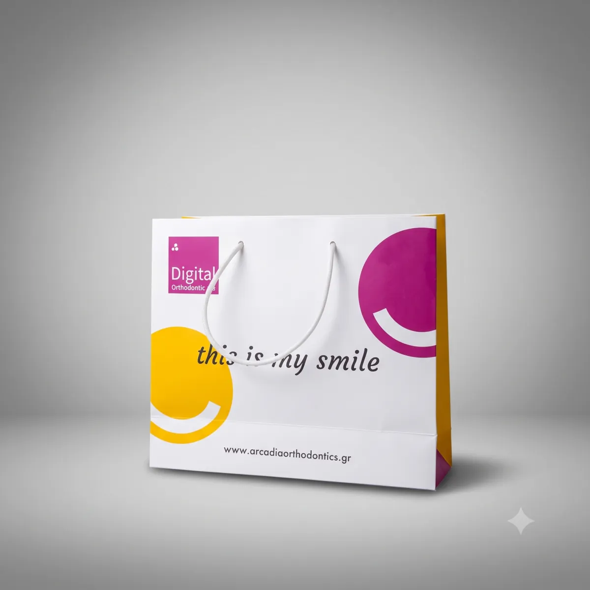 Paper bag for kids store — This Is My Smile | Laderos Bags