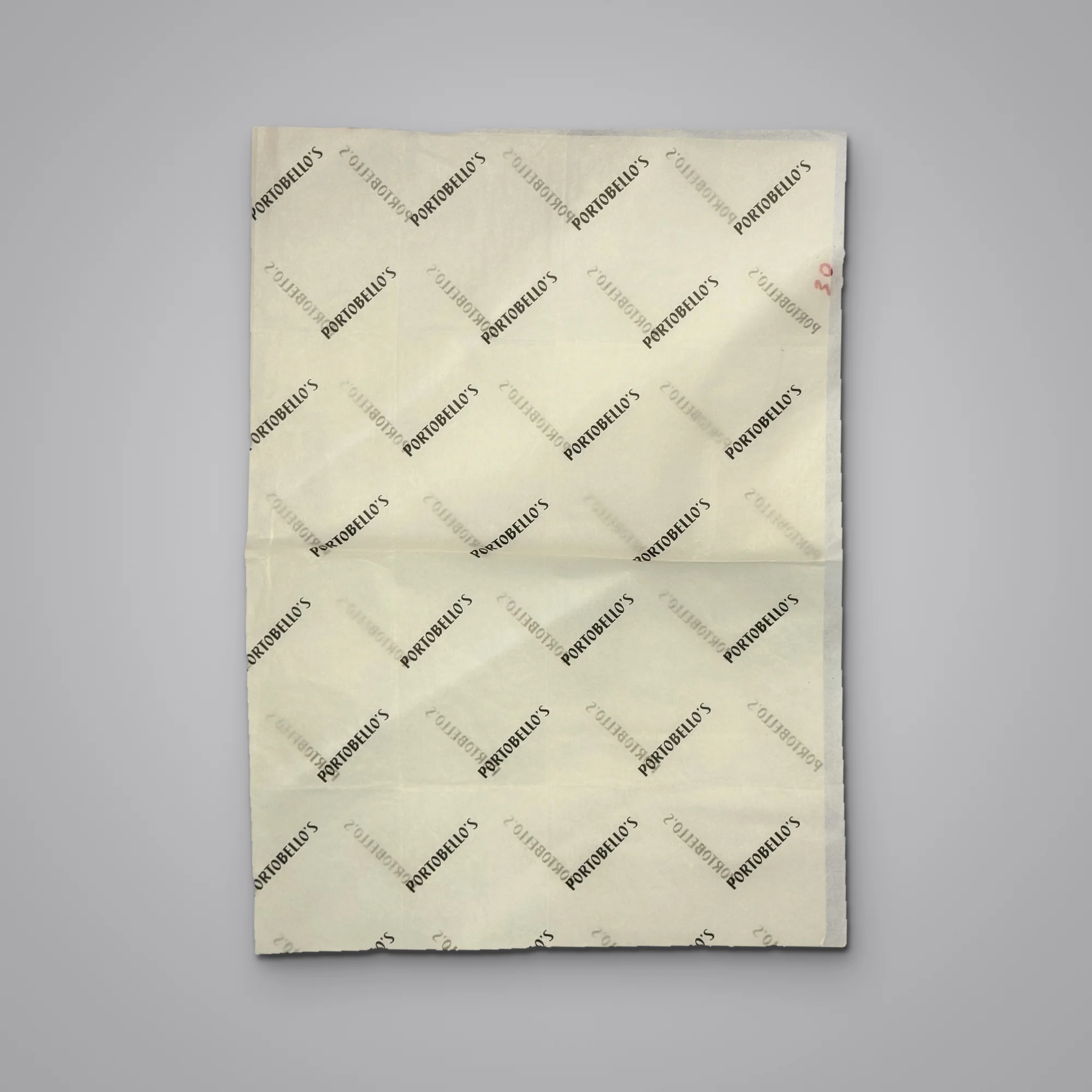 Tissue paper printed with a logo — Portobello's | Laderos Bags